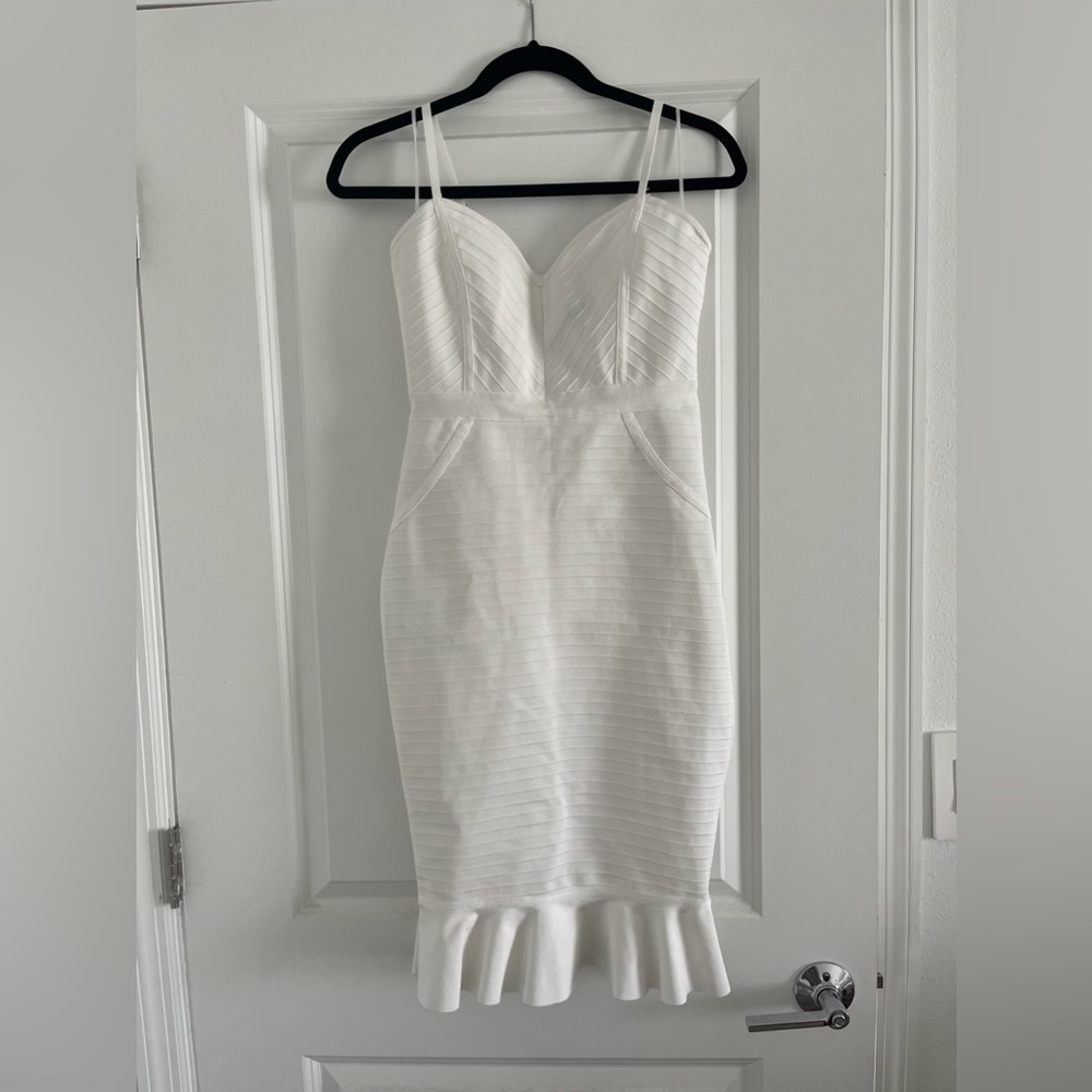 White Dress for Bridal Shower/ Graduation Size M
